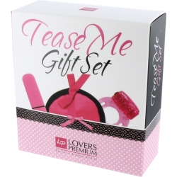 LOVERS PREMIUM TEASE ME SET DE REGALO ROSA