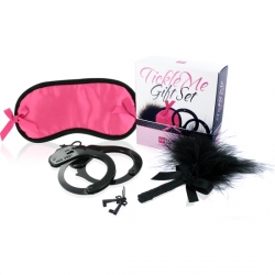 LOVERS PREMIUM TICKLE ME SET DE REGALO ROSA