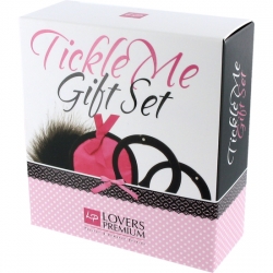 LOVERS PREMIUM TICKLE ME SET DE REGALO ROSA