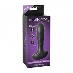 ANAL TEASER VIBRADOR DE SILICONA - NEGRO