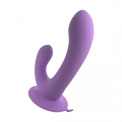 DUO PLEASURE WALLBANG-HER VIBRADOR PARA ELLA - MORADO