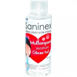 SANINEX GLICEX MULTIORGASMIC WOMAN HOT 4 IN 1 - 100ML