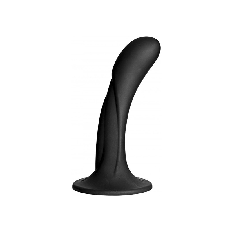 VAC-U-LOCK DILDO SILICONA PUNTO G - NEGRO