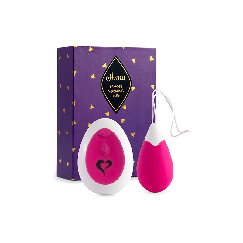 FEELZTOYS - ANNA HUEVO VIBRADOR CONTROL REMOTO - ROSA