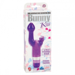 PLATINUM CONEJITO VIBRADOR KISS MORADO