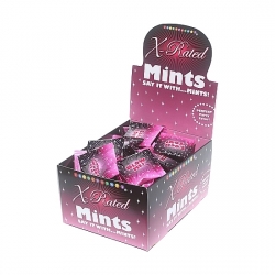 X-RATED DISPLAY DE CARAMELOS DE MENTA