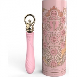 ZALO SWEET MAGIC COURAGE MASAJEADOR PUNTO G CON CALOR - ROSA