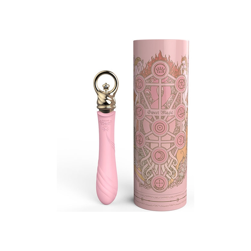 ZALO SWEET MAGIC COURAGE MASAJEADOR PUNTO G CON CALOR - ROSA