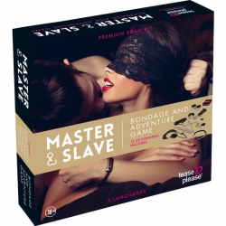 MASTER SLAVE KIT BDSM PARA PAREJAS BEIGE