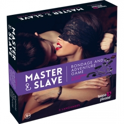 MASTER SLAVE KIT BDSM PARA PAREJAS MORADO