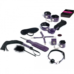 MASTER SLAVE KIT BDSM PARA PAREJAS MORADO