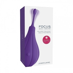 FOCUS SONIC VIBRADOR SILICONA - MORADO