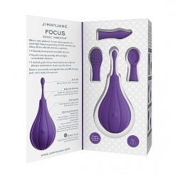 FOCUS SONIC VIBRADOR SILICONA - MORADO