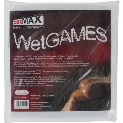 SEXMAX SÁBANA BLANCA DE PLÁSTICO