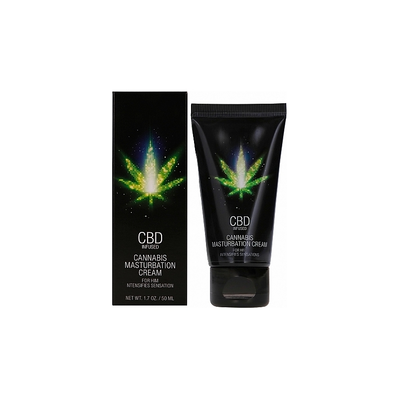 CBD CREMA DE MASTURBACIÓN PARA ÉL CANNABIS - 50 ML