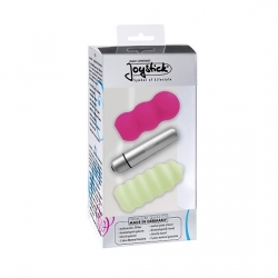 JOYSTICK MICRO GYRO ESTIMULADOR CON FUNDAS ROSA Y PISTACHO