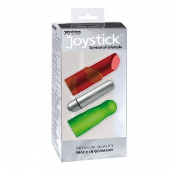 JOYSTICK LADYLIKE MICRO SET ESTIMULADOR CON FUNDAS ROJO Y PISTACHO