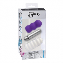 JOYSTICK MICRO GYRO ESTIMULADOR CON FUNDAS LILA Y BLANCO