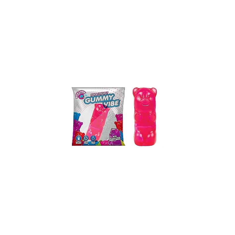 GUMMY VIBES OSITO VIBRADOR - ROSA