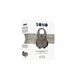 SONO NO. 73 - ANILLO SUAVE PARA EL ESCROTO - NEGRO