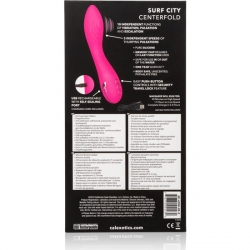 SURF CITY CENTERFOLD VIBRADOR SILICONA - ROSA