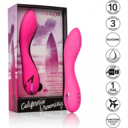 SURF CITY CENTERFOLD VIBRADOR SILICONA - ROSA