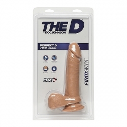 PERFECT D - PENE FIRMSKYN 18CM CON TESTÍCULOS