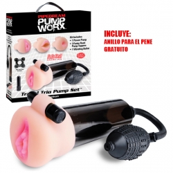 PUMP WORX BOMBA DE SUCCION CON MASTURBADOR