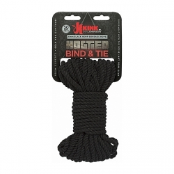 KINK CUERDA DE BONDAGE HEMP 914X0,6CM - NEGRO