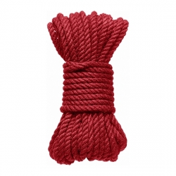 KINK CUERDA DE BONDAGE HEMP 1524X0,6CM - ROJO