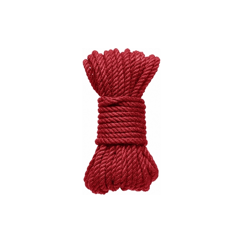 KINK CUERDA DE BONDAGE HEMP 1524X0,6CM - ROJO