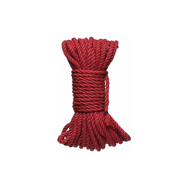 KINK CUERDA DE BONDAGE HEMP 914X0,6CM - ROJO