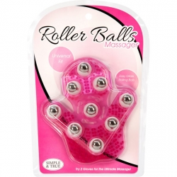 ROLLER BALLS MASAJEADOR - ROSA