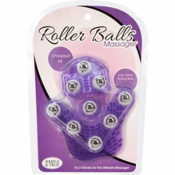 ROLLER BALLS MASAJEADOR - MORADO