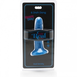 HAPPY DICKS DILDO 15CM - AZUL