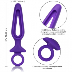 GROOVE PROBE PLUG ANAL SILICONA - MORADO