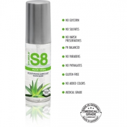 S8 LUBRICANTE BASE AGUA ALOE VERA 50ML