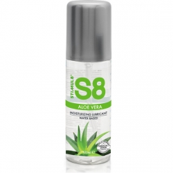 S8 LUBRICANTE BASE AGUA ALOE VERA 125ML