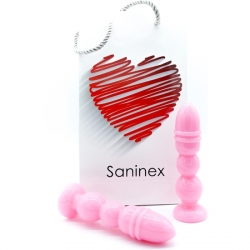 SANINEX DELIGHT - PLUG & DILDO ROSA