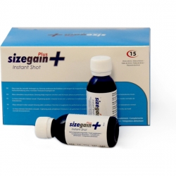 SIZEGAIN PLUS INSTANT SHOT 15 UNIDADES