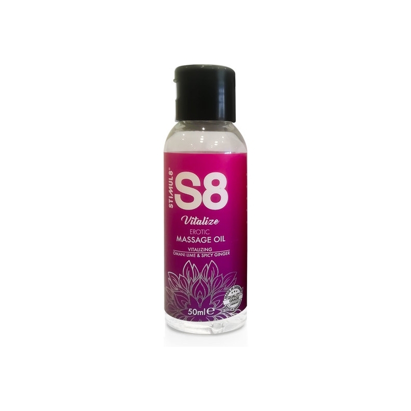 S8 ACEITE DE MASAJE VITALICE: LIMA OMANI Y JENGIBRE PICANTE - 50ML