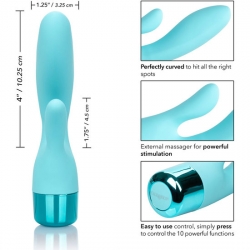 EDEN LOVER - VIBRADOR RAMPANTE TURQUESA