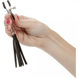 PLAYFUL TASSELS PINZAS PEZONES - NEGRO