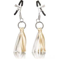 PLAYFUL TASSELS PINZAS PEZONES - ORO