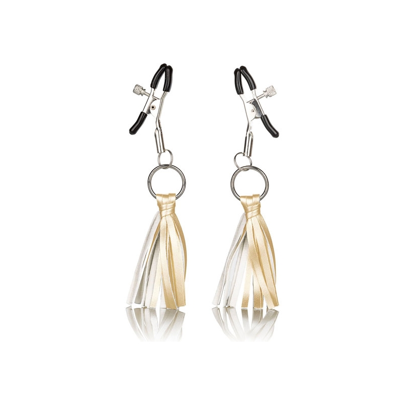 PLAYFUL TASSELS PINZAS PEZONES - ORO