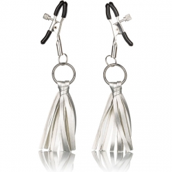 PLAYFUL TASSELS PINZAS PEZONES - PLATA