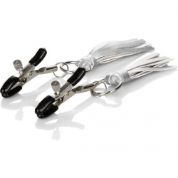 PLAYFUL TASSELS PINZAS PEZONES - PLATA