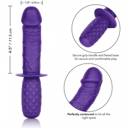 GRIP THRUSTER PENE DE SILICONA - MORADO