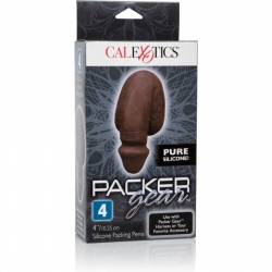 PACKING PENIS - PENE DE SILICONA 10CM - NEGRO