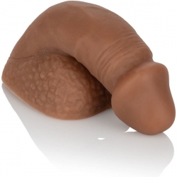 PACKING PENIS - PENE DE SILICONA 10CM - MARRÓN